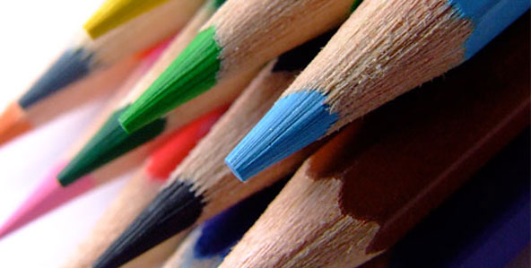 colorful pencils